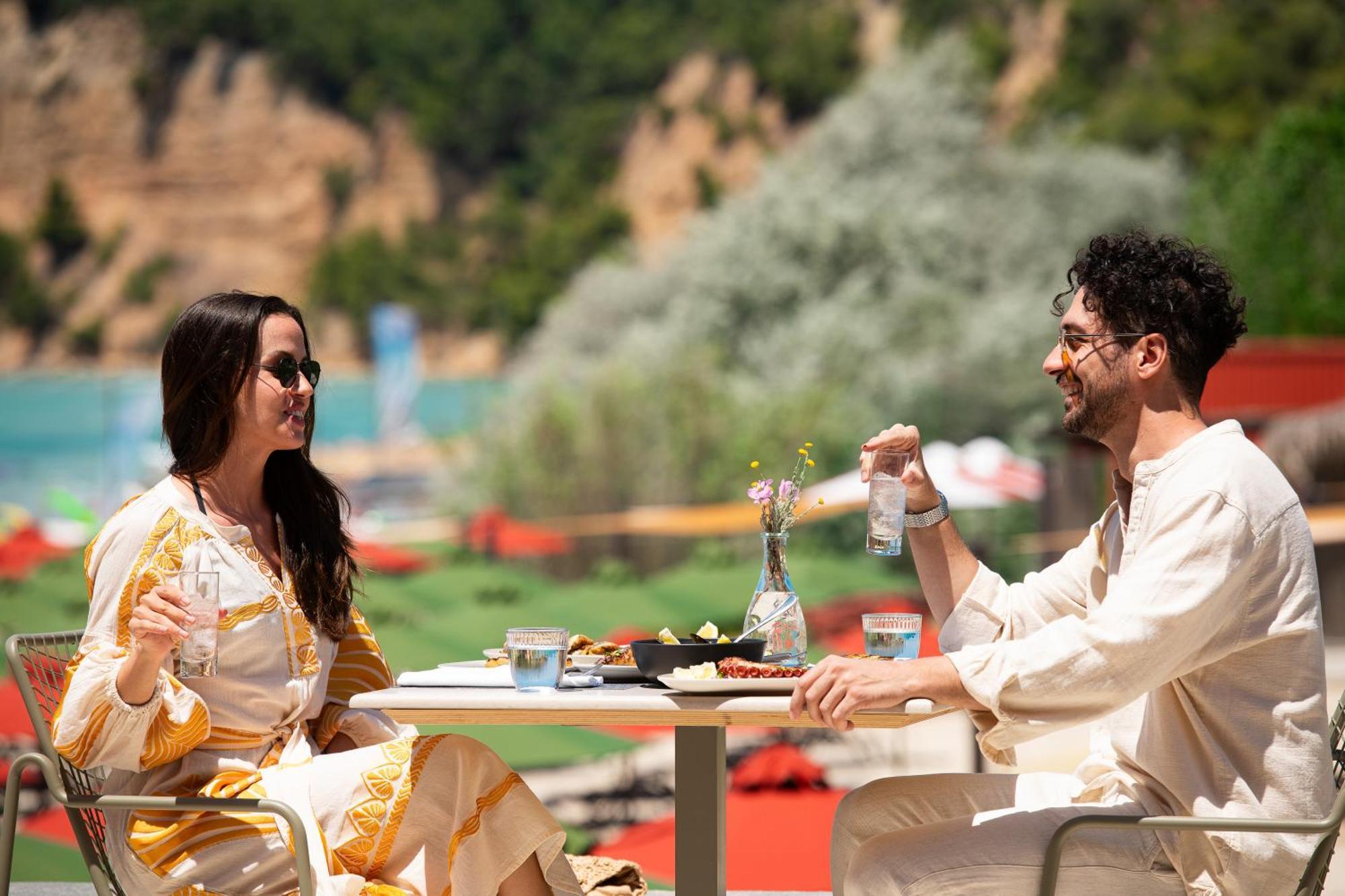 Simantro Resort Sani  Exteriér fotografie A scene from the film